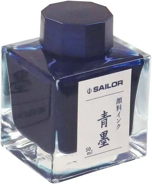 Sailor Seiboku Pigment Bottle Ink Blue 50ml