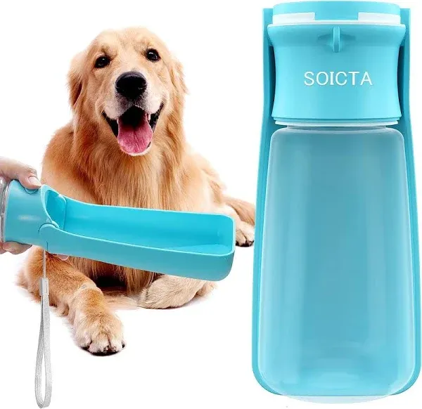 SOICTA Portable Dog Water Bottle