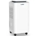 2000 Sq. Ft Dehumidifier for Large Room and Basements, HUMILABS 30 Pints Dehumidifiers with Auto or Manual Drainage, 0.528 Gallon Water Tank with Drain Hose, Intelligent Humidity Control,Auto Defrost