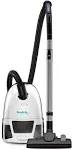 Simplicity Canister Vacuum Cleaner 10-Amp HEPA Media Bag+Filter Bagged White