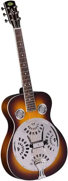 Regal RD-40 Vintage Sunburst Round Neck Resonator Guitar