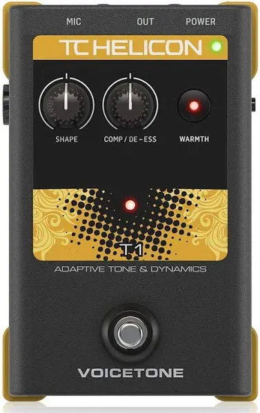 TC Helicon VoiceTone T1 Adaptive Tone & Dynamics