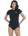 Body Glove In Motion Short Sleeve Rashguard - Women's S Black