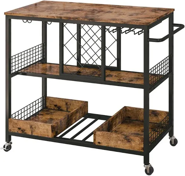 Ironck Industrial Bar Cart