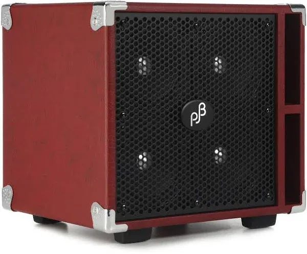 Phil Jones Bass Compact-4 400W Speaker Cabinet Red