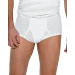 Hanes Men's Tagless White Briefs Large 5 PK