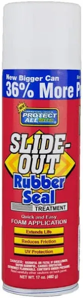 Thetford Corporation Slide Out Rubber Seal Treatment 40015