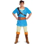 Disguise Adult Link Breath Of The Wild Classic Costume Multicolor Xl