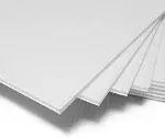 T-SIGN Corrugated Plastic Sheets Coroplast Sign Blank Board, 24 x36 Inches 3/16 Inches Thick for A-Frame Replacement Poster Sheets, 2 Pack White Blanks Sign