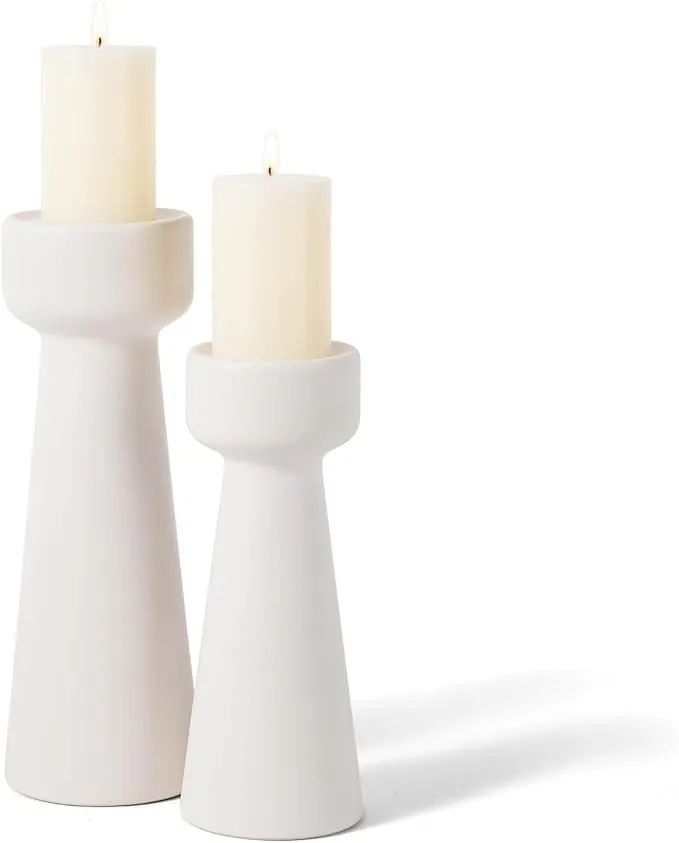 Hokku Designs Ceramic Candle Holders