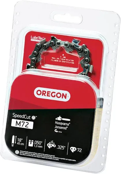 Oregon SpeedCut M72 18 In. Chainsaw Chain