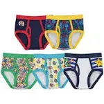 Nintendo Super Mario Underwear Underpants DK &amp; Company Briefs Boys 5pk 4 6 8 NIP