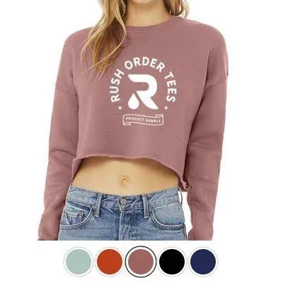 BELLA+CANVAS Women's Cropped Fleece Crew