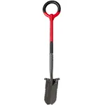 Garden 23711 Root Slayer 42-Inch Carbon Steel Trench Spade, Red