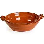 Ancient Cookware, Mexican Clay Mini Unlidded Cazuela, 12 Ounces