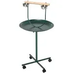 PawHut 49" Bird Play Stand w/ Wheels - Green