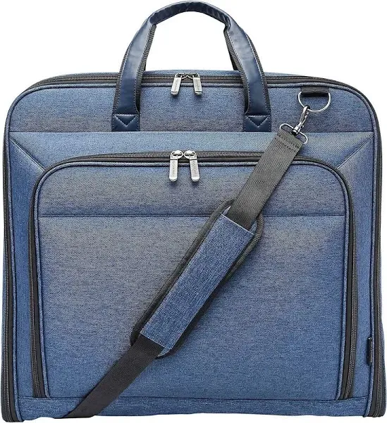 Amazon Basics Carry-On Garment Bag for Travel and Business Trips with Shoulder Strap