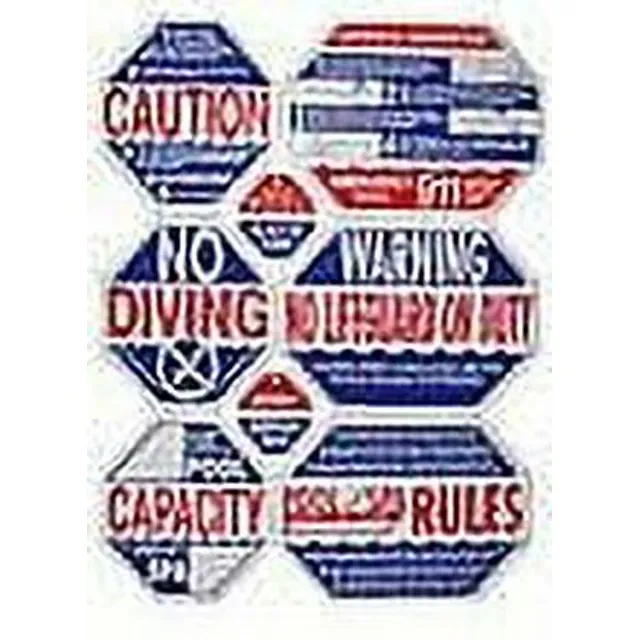 Traffic Graphix California Pool Safety Sign TGPS1001