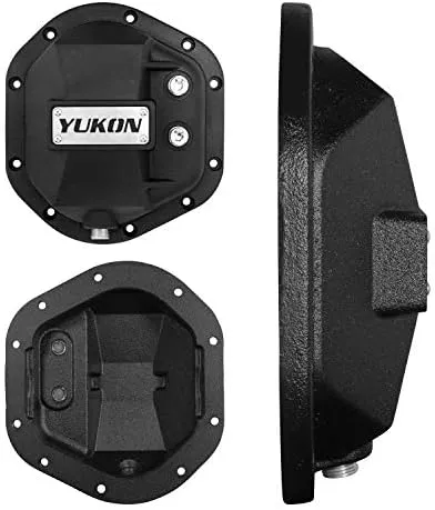 Yukon Gear &amp; Axle YHCC-D44 Black Hardcore Differential Cover