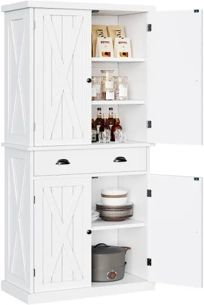 YITAHOME 72'' Tall Kitchen Pantry