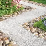 Collections Etc Stone Garden Border Path Mats - Set of 4 No Size