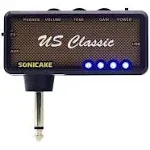 Sonicake Amphonix US Classic Pocket Guitar Headphones Amp Has Vol Tone Gain New