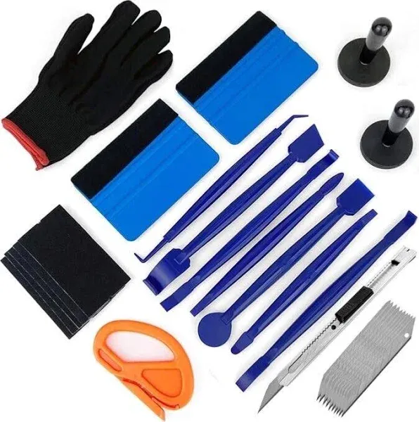 Car Install Tools Vinyl Wrap Vehicle Tint Window Film Kit