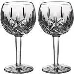 Waterford Lismore Balloon Wine Glass Set of 2