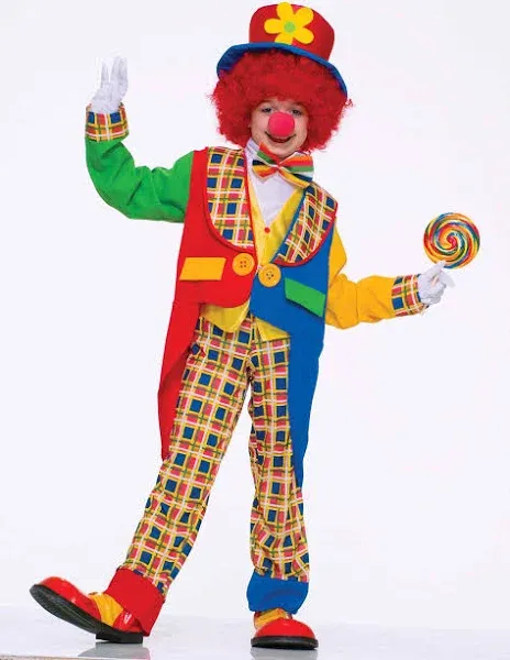 Forum Novelties Boys Clown Around Town Costume