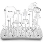 Baby Bottle Drying Rack with Tray, High Capacity Bottle Dryer Holder for Bott...