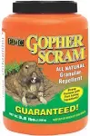 Gopher Scram Granular Repellent, 3.5-Lbs.