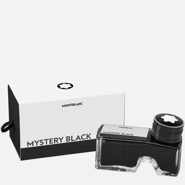 New Montblanc bottle ink 60ml MYSTERY BLACK 105190 from Austria