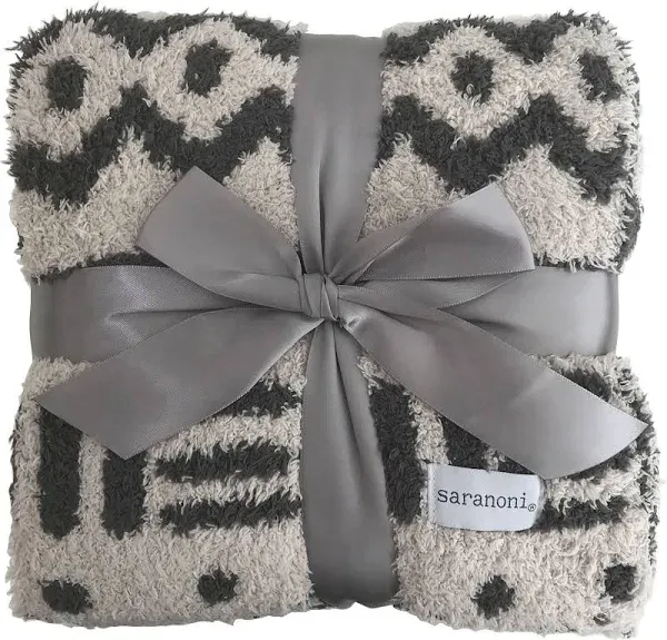 Saranoni Mudcloth Double-Layer Bamboni Receiving Blanket