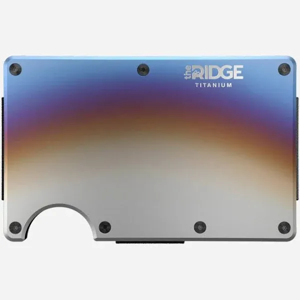 The Ridge Wallet Burnt Titanium Money Clip Version £125 On Website