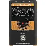 Tc-Helicon VOICETONE E1 Single-Button Stompbox for Compelling Vocal Echo Effects