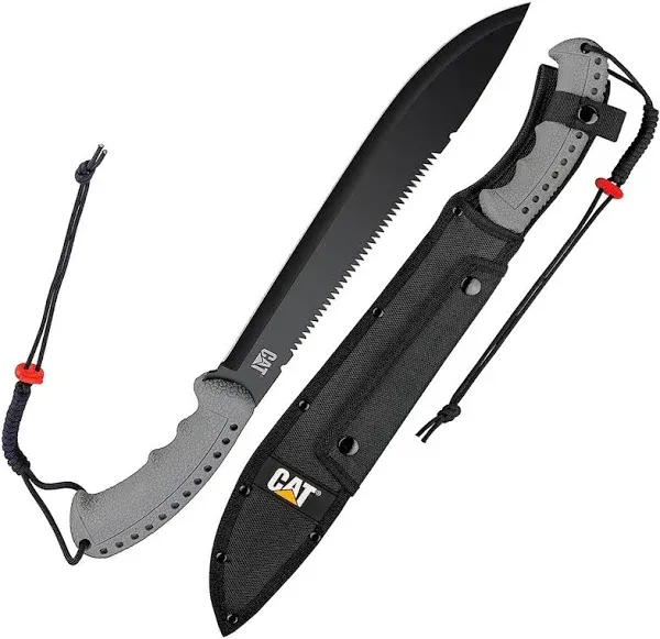 Cat 21" Latin Machete with Sheath and Shoulder Strap - 980409ECT