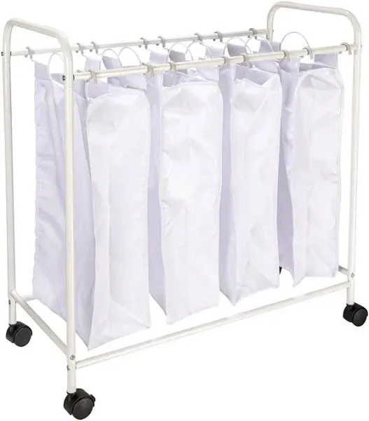 Household Essentials Rolling Laundry Sorter