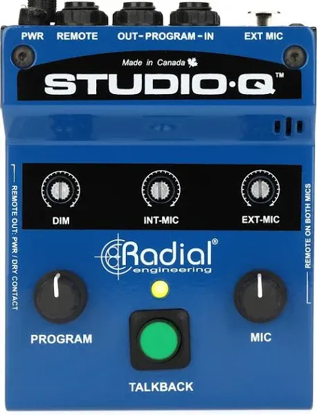 Radial Studio-Q Desktop Talk-Back/Cue System | Reverb