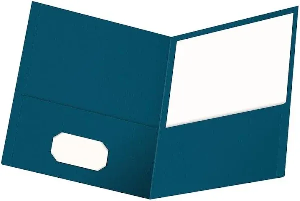 Oxford Twin Pocket Letter-Size Folders