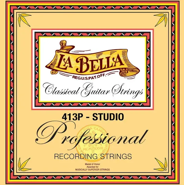 La Bella Professional Studio Classical Guitar Strings