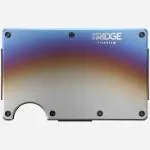 Ridge Wallet Burnt Titanium Money Clip Version New £125 On Website