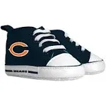 Chicago Bears Baby Shoes Infant High Top Pre-Walkers Unisex Soft Fabric Logo