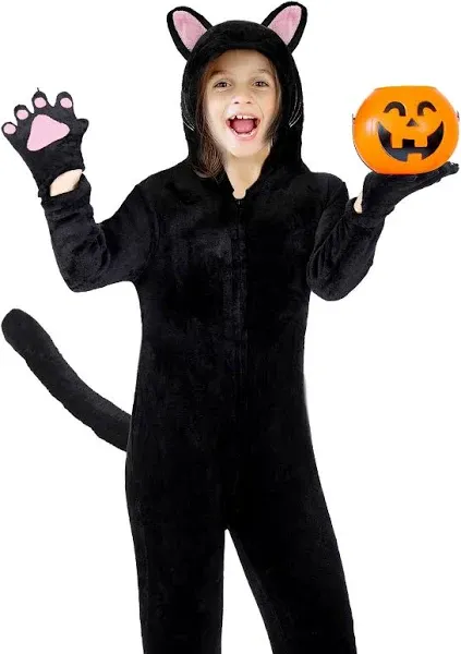 Fun Costumes Kid's Purrfect Black Cat Costume