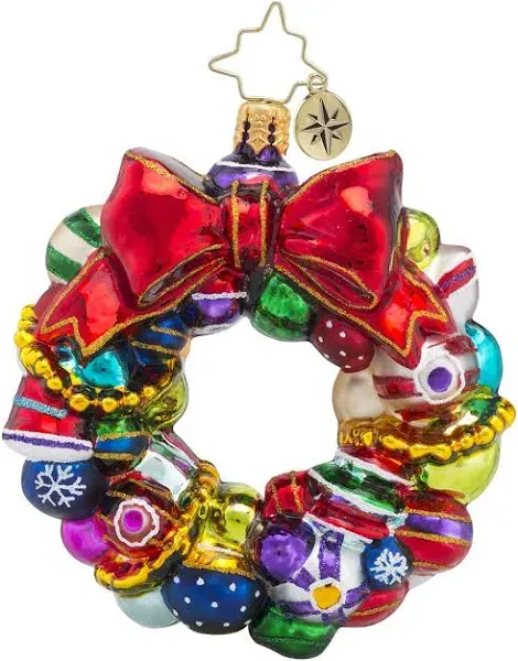 Christopher Radko Joyful Wreath Ornaments (1018354)