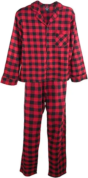 Hanes Men's Flannel Pajama Set