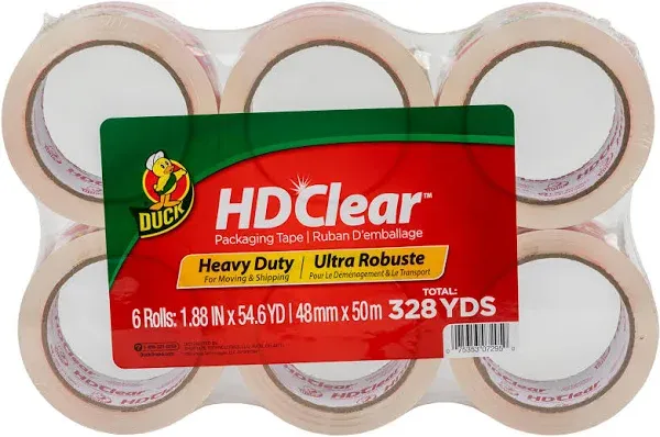 Duck Heavy-Duty Carton Packaging Tape