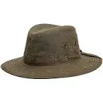 Outback Trading River Guide Oilskin Hat - Sage - Medium