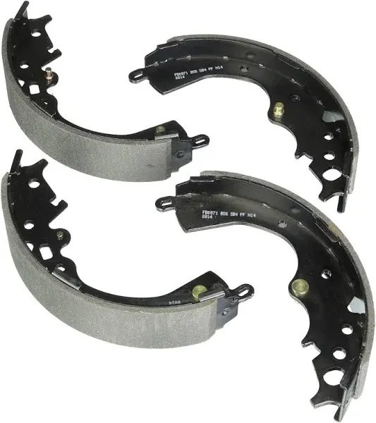 BOSCH BS871 Blue Drum Brake Shoe Set - Compatible with Select Toyota Tacoma; REAR