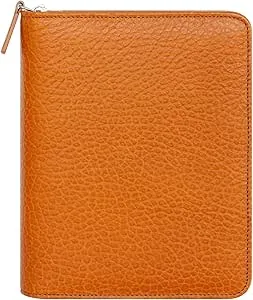 FranklinCovey Alex Leather Zipper Binder