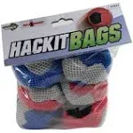 BulziBucket Hacky Sacks 6 pk. Hand Woven Hacky Sacks Next Generation Cornhole Game, Also used for Hand Juggling, & Foot